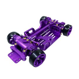 1/28 4WD 530 Versione telaio repellente alla deriva posteriore in metallo Ricambi auto elettriche DRZ XRX Mini Z Modello da corsa