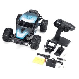 1801 1/18 2.4G FPV RC Car RTR Full Proportional Control Modello di veicolo con 4k fotografica Due Batteria