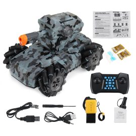 2075A/2076A 2.4G 360 Ruota RC Tank Gesture Controlled remoto Control Stunt Car Veicoli Water Balls Drift Kids Boy Toys