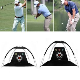 2M / 3M Pratica Golf Pratica Gabbia Pratica Hit Net Outdoor Indoor Golf Colpire Rete Trainer Aid With Cutting Hole