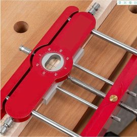 Allentato Tenone Falegnameria Jig Locator Trapano Punch Locator Guida del trapano Apparecchio di Foratura Locator Strumento di Lavorazione Del Legno FAI DA TE