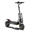 BOYUEDA 28.6AH 60V 5400W Scooter Elettrico Pieghevole a Doppio Motore da 11 Pollici 85 km / h Velocità Massima 110-130 km Gamma di Chilometraggio Carico Massimo 400 kg Monopattino Elettrico