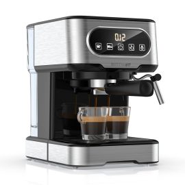 BlitzWolf BW-CMM2 Macchina per espresso 20 Bar Estrazione ad alta pressione Latte per schiumare Controllo accurato Doppio sistema Protezione sicura 1100W
