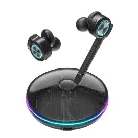 BlitzWolf® BW-FLB3 Gaming TWS Bluetooth V5.0 Auricolare Modalità di gioco Cuffie wireless con luce RGB con staccabile Microfono