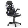 BlitzWolf® BW-GC4 Sedia da gioco in stile racing con braccioli reversibili in materiale mimetico / PU / mesh