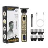 Capelli Clipper Elettrico da uomo Ricarica USB Capelli Rasoio Digitale Display Capellicut Machine W / 4 Limit Comb