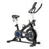 [Diretto UE] KUOKEL YS-S05 Cyclette con comodo cuscino del sedile Supporto per tablet LCD Portabottiglie per monitor Volano silenzioso da 13 libbre per la casa Gym Idoneità