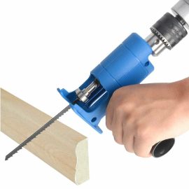 Drillpro Alternativo visto adattatore adattatore Cambia trapano elettrico in alternativo visto per il taglio di metalli in legno