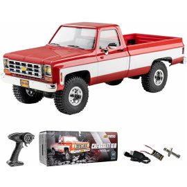 FMS 11808 Chevrolet K10 RTR 1/18 2.4G 4WD RC Auto luce a led Fuoristrada Arrampicata Camion Cingolato Veicoli Modelli Giocattoli