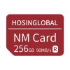 HOSINGLOBAL Scheda di memoria NM Card 90 MB / s Smart Flash Scheda 128 GB 256 GB per HUAWEI Mate40 / P30 / P40