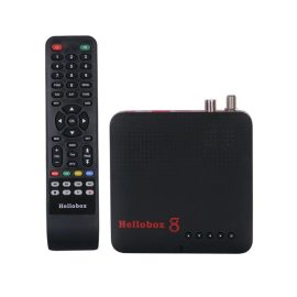 Hellobox 8 DVB-T2 C DVB-S2 S2X Combo WiFi Set Top Scatola 1080P Completo HD Satellite ricevitore Sintonizzatore HEVC H.265 Riproduzione TV
