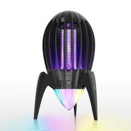 La luce RGB BlitzWolf® BW-MLT2 antizanzare elettronica combinata con la luce UV può attrarre la rete elettrica da 1200-1600 V senza inquinamento