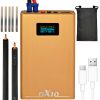 Mini Saldatrice a punti per 18650 Batteria Saldatrice a punti 20 Ingranaggi Saldatrice a punti regolabile con Charge-pal OLED Display