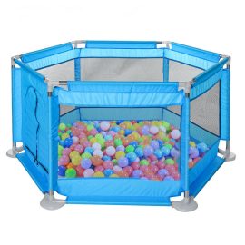 Mobili per bambini Set di box per bambini Giocattoli per piscine Barriere di sicurezza per bambini Parco giochi per bambini Parco di palline con 20 pezzi di palline colorate per 0-6 anni