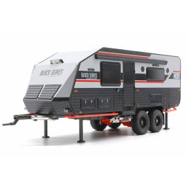 Orlandoo Hunter OH32N01 Kit fai da te per auto da rimorchio 1/32 per modelli di veicoli verniciati senza motore BLACKSERIES HQ19 camper
