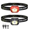 SGODDE 2 PZ Cinque Modalità Induzione Proiettore USB Ricaricabile Regolabile IPX65 Impermeabile Outdoor Ciclismo Arrampicata Illuminazione