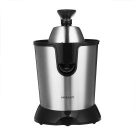SOKANY 618 Spremiagrumi elettrico portatile in acciaio inossidabile per frutta e agrumi Estrattore per spremiagrumi arancione