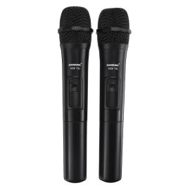 UHF USB 3.5mm 6.35mm Wireless Microfono Megaphone Mic con ricevitore per altoparlante vocale karaoke