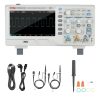 UNI-T UTD2102e PLUS Digital oscilloscopio con 7 pollici LCD Display Scopemeter con larghezza di banda 100MHz 2 canali 500MS / S Real Frequenza di campionamento tempo 64kpts Profondità di archiviazione