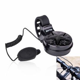 ZTTO Bici Elettronico Forte Avvertimento Avvertimento Campanello Elettrico USB Sirena Della Polizia 100-120db Manubrio Della Bicicletta Allarme Campana Aggiornata Accessori Per il Ciclismo