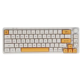 Coupon 140 Keys Honey Milk PBT Keycap Set XDA Profile Subliamtion English/Japanese Keycaps for Mechanical Keyboards