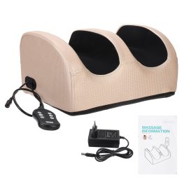 Coupon 6 Levels 12V 24W Electric Foot Massager Calf Leg Air Compression Hot Compress Massage Machine Foot Care