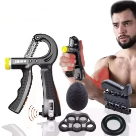 Coupon Adjustable Heavy Gripper Fitness Expander for Hands Grips Wrist Training Increase Strength Spring Finger Pinch Carpal Expander
