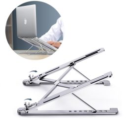 Coupon Aluminum Alloy Tablet Bracket Mount Foldable Portable Laptop Stand Holder Rack Pad Holder