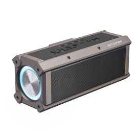 Coupon BlitzWolf® BW-WA3 100W bluetooth Speaker Portable Speakers Quad Drivers Dual Diaphragm Deep Bass RGB Light TWS 5000mAh Outdoors Wireless Speaker