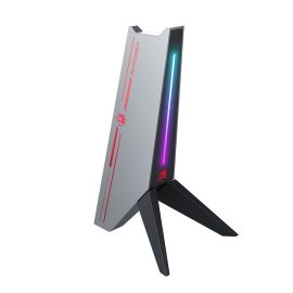 Coupon BlitzWolf®BW-GTK0 RGB Gaming Headphone Stand with Headphone Holder RGB Light Dual USB2.0 Ports Audio Port