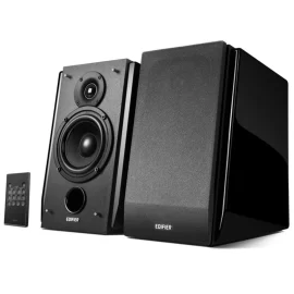 Coupon Edifier R1850DB Subwoofer Supported Bookshelf Speakers Active bluetooth Speaker Set Optical Wired Studio Speaker – EU Plug (Black)