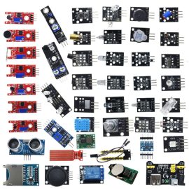 Coupon Geekcreit 45 In 1 Sensor Module Board Starter Kits Upgrade Version For Arduino UN0 R3 MEGA2560 Plastic Bag Package