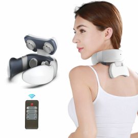 Coupon KALOAD Intelligent Electric Neck Back Massager Shoulder Cervical TENS Pulse Heat Massage Tool Pain Relief Relaxation Home Health Care Wireless Remote