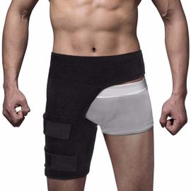 Coupon KALOAD Sciatica Nerve Pain Relief Thigh Compression Brace For Hip Joints Arthritis Groin Wrap Brace Protector Belt Legwarmers