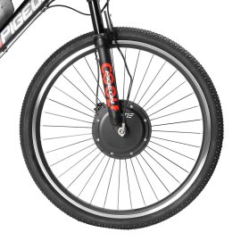 Coupon LAOTIE EW BT3 Wireless bluetooth 26in or 700C Universal 36V 10.4Ah 350W Intelligence Bicycle Wheel Brushless Motor Front Wheel for Electric Bike