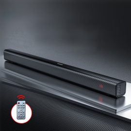 Coupon Lenovo L011 bluetooth Speaker 30W Soundbar TV Bar 3D Stereo DSP 5.1 6D Sound Bass Subwoofer COX AUX Remote Control Soundbox
