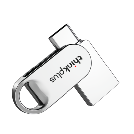 Coupon Lenovo ThinkPlus TPU301 Type-C3.1 USB3.0 Flash Drive Metal Dual Interface Pendrive Flash Memory Disk 32G 64G 128G Thumb Drive