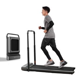 Coupon WalkingPad R1 Pro Treadmill Manual/Automatic Modes Folding Walking Pad Non-slip Smart LCD Display 10Km/H Running Fitness Equipment with EU Plug