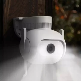 Coupon Xiaomi Smart PTZ Camera Q1 Full Color Night Vision Dome Camera 360° Panorama Outdoor Waterproof Surveillance Camera
