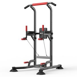 Coupon XMUND XD-PT1 Multifunctional Pull Up Dip Station Power Tower Traction Horizontal Bar Strength Training Fitness Exercise Home Gym