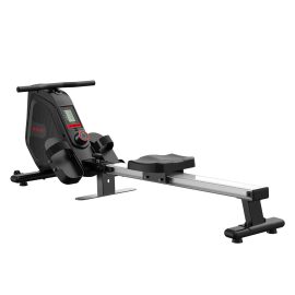 Coupon XMUND® XD-RM1 Magnetic Rowing Machine LCD Monitor 47.1inch Slide Rail Folding Exercise Machine for Home Gym Cardio Workout