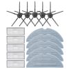 15pcs Replacements for Xiaomi Roborock S7 S7MAX S7MAXV S70 S75 Vacuum Cleaner Parts Accessories Side Brushes*5 HEAP Filters*5 Mopping Clothes*5 [Not-original]