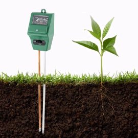 3 in 1 Tester di Analisi per Terreno di Giardino Tester di Luce pH Acidità Igrometro