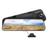 AZDOME AR08 FHD 1080P Dash Cam Streaming Media Full Screen Touch Car DVR ADAS Dual lente Videoregistratore automatico per visione notturna con vista posteriore fotografica