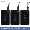 Aqara Smart Door serratura Supporto scheda NFC Aqara Smart Door serratura N100 N200 Serie P100 Controllo app EAL5+ Chip per porta di sicurezza domestica Sistema serratura