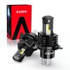 Audew 26W 1500LM H4 In linea LED Faro anteriore 6000-7000K Esterno