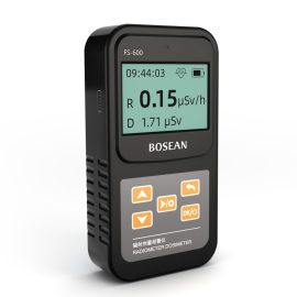 BOSEAN FS-600 Rilevatore di radiazioni nucleari a raggi X Rilevatore di raggi β a raggi γ Dosimetro palmare ricaricabile per emissioni