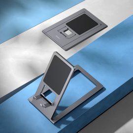 Baseus pieghevole in metallo supporto per telefono/tablet in linea di apprendimento in diretta streaming supporto da tavolo per iPad Pro 2021 2020 per iPhone 13 telefono universale
