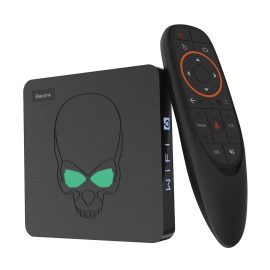 Beelink GT KING Amlogic S922X 4GB DDR4 RAM 64GB ROM 1000M LAN WIFI6 5.8G bluetooth 4.2 Android 9.0 4K HD TV Scatola con controllo vocale remoto