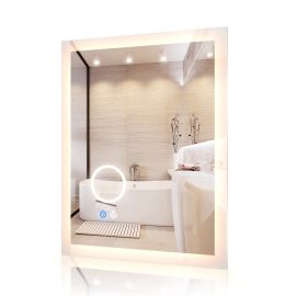 BlitzWolf-SML1 Specchio intelligente UE a tre temperature di colore e sensori tattili regolabili dimmerabili Specchio antiappannamento con luce per bagno camera da letto